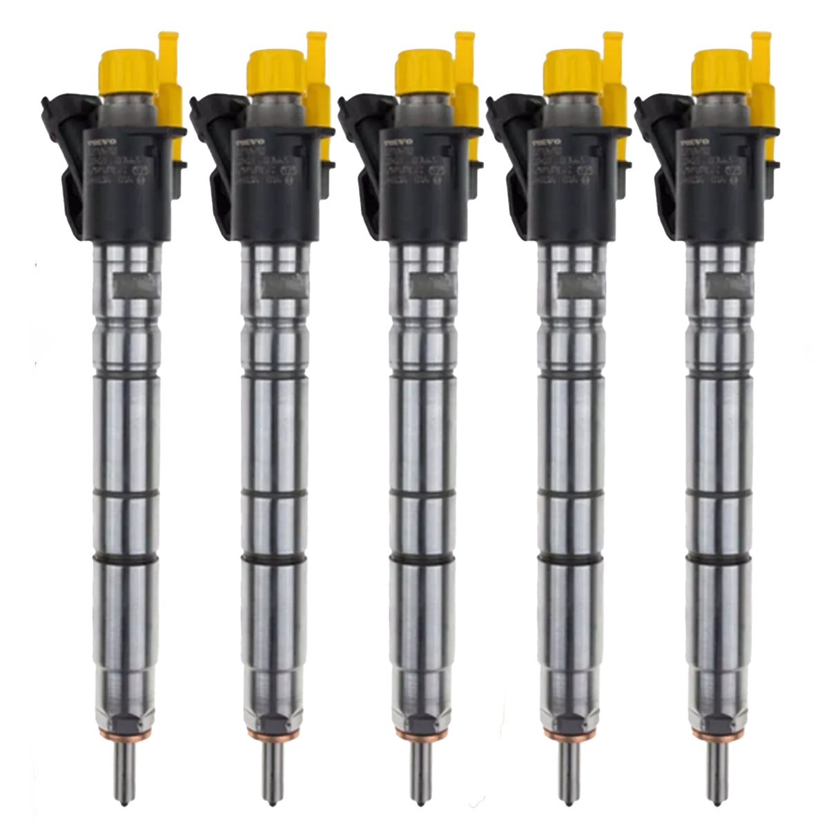 5x Volvo 2.4 D Injecteur 0445116016 0986435393