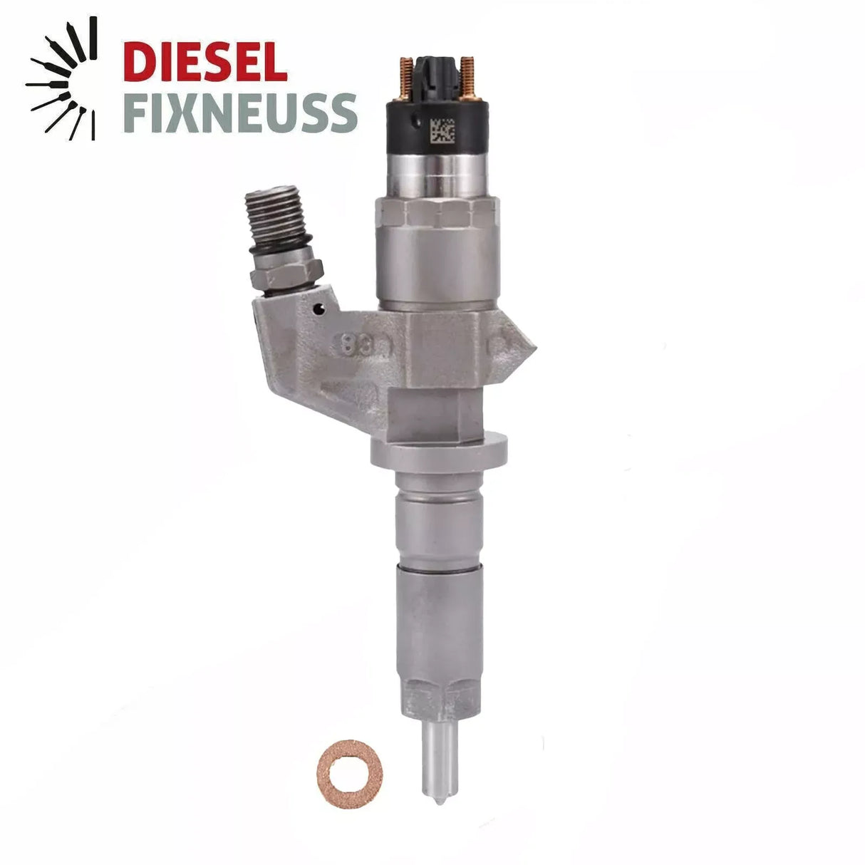 BOSCH injector 0445120008 for GMC ISUZU CHEVROLET 6.6L diesel engines. Compatible with LBZ engine codes. OEM quality replacement part.