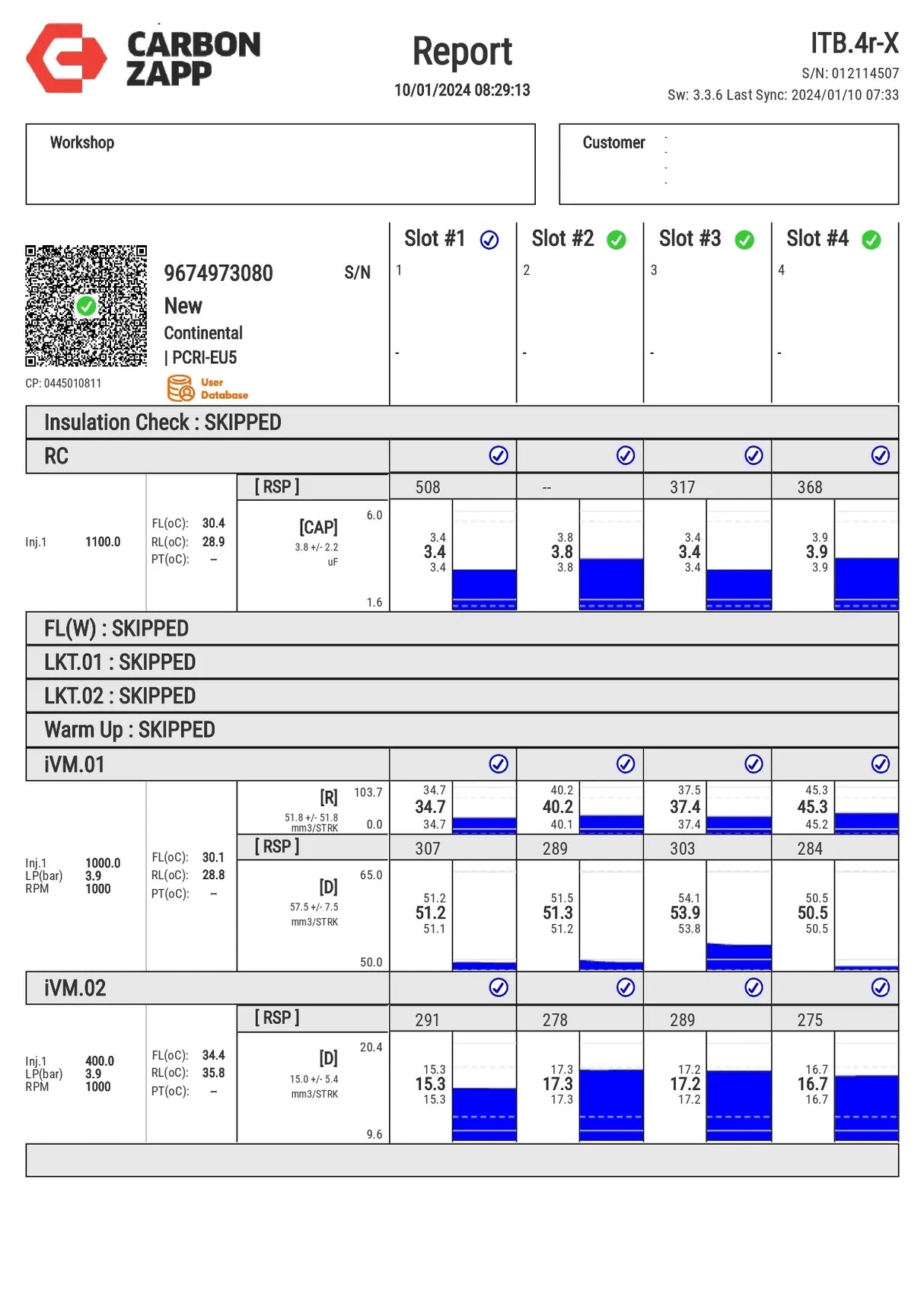 Diesel Injecteur Peugeot 508 C5 1.6 Hdi 115 hp,9802448680,1791017,9674973080