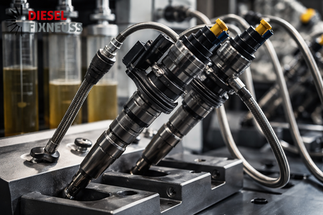 Prüfstandgetestete Diesel-Injektoren: Lecköl, Menge, Reaktion