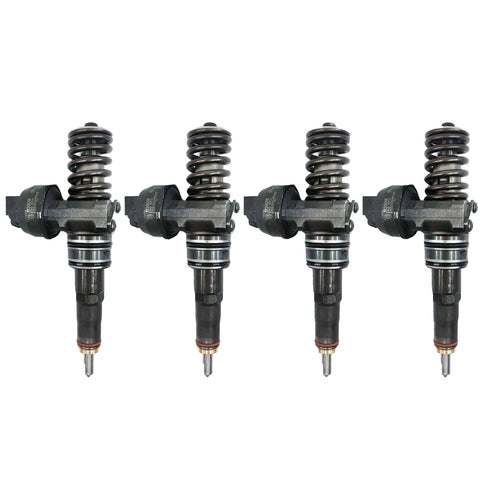 4x Bosch Buse Pompe Unité Pde 0414720007 038130073AG VAG 1,9TDi 1,4TDi Injecteur