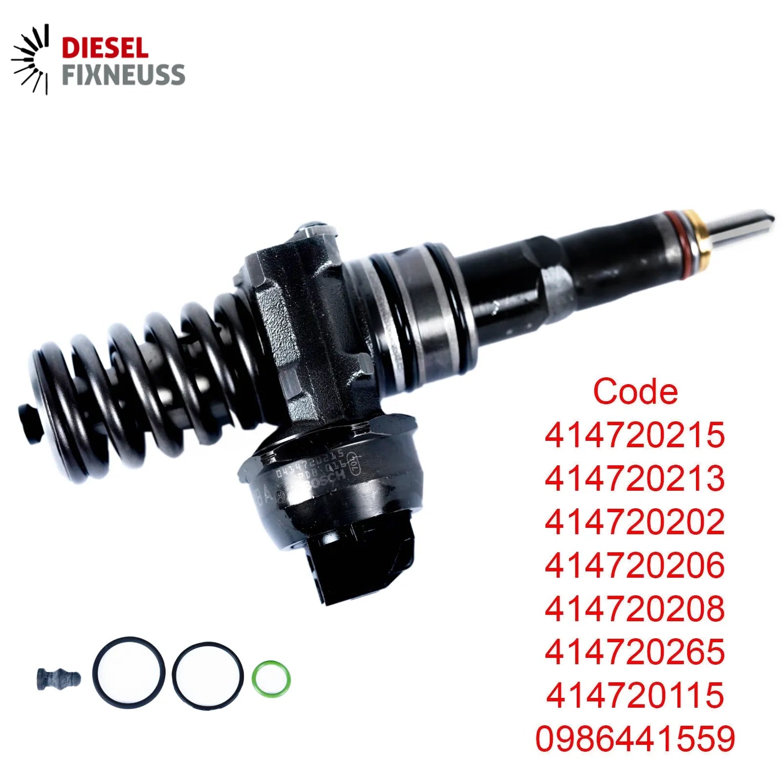 VW Audi Einspritzdüse Pumpedüse 038130073AG Bosch 0414720215 BNV, AXR, BJB