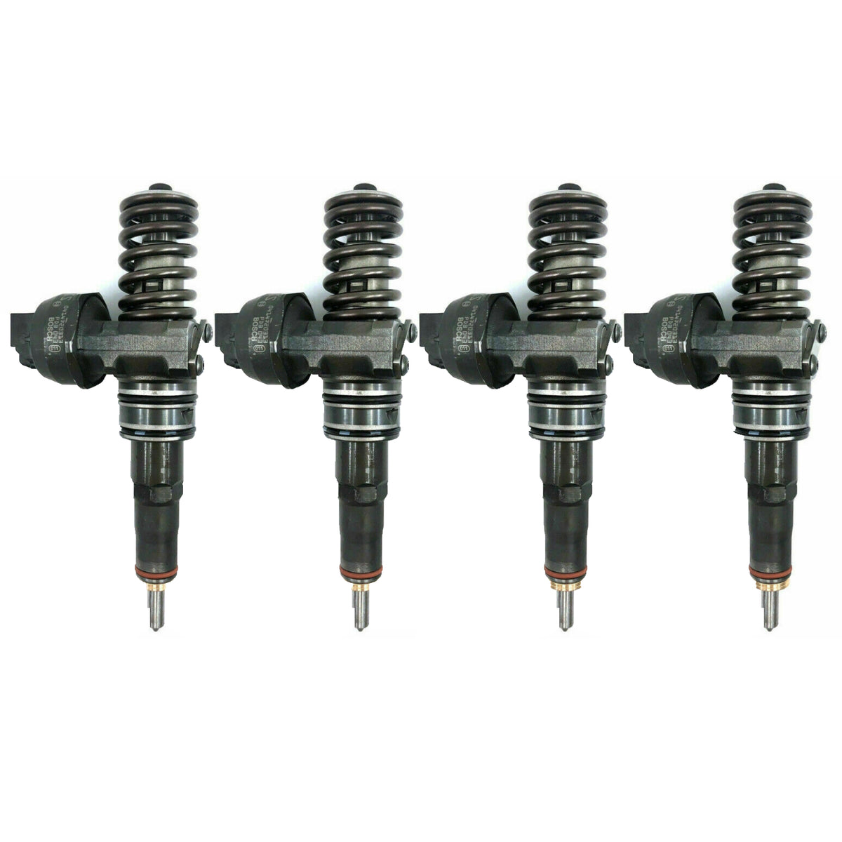 4x VW AUDI 2.0 TDI 140 PS inyector de la bomba BPW BVH 038130073BJ 0414720229