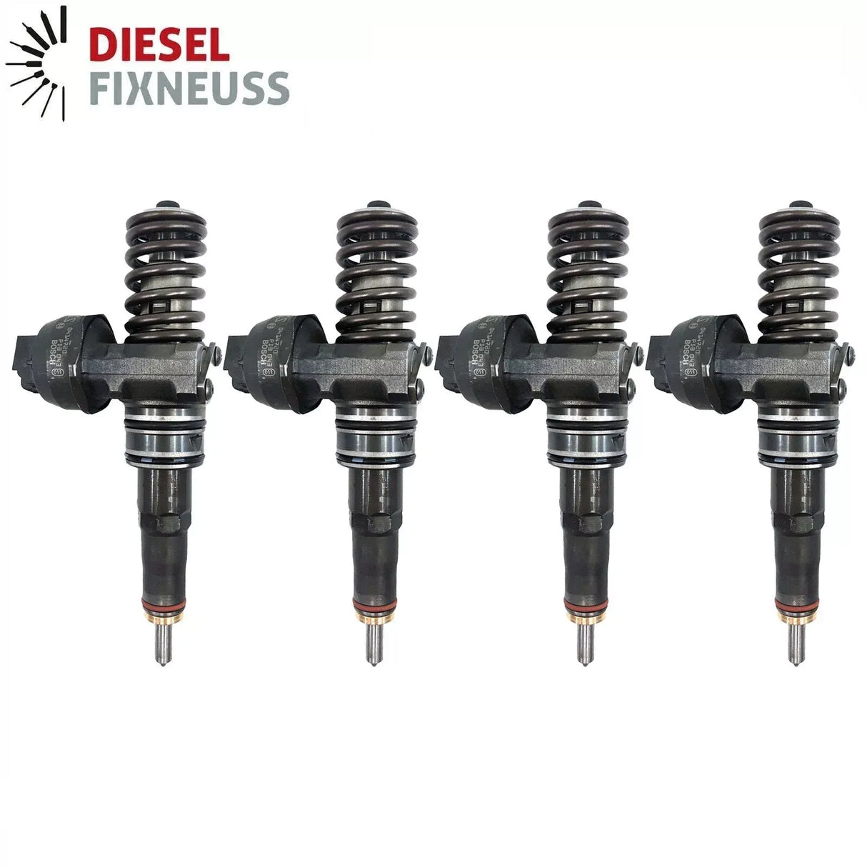 4x Bosch Pumpedüse Element Pumpe Düse Einheit 0414720232 038130080BX 038130073BR