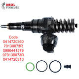 5x VW T5 TOUAREG 2.5 TDi BNZ PUMPEDÜSE ELEMENT 070130073R 070130073RX 0414720310
