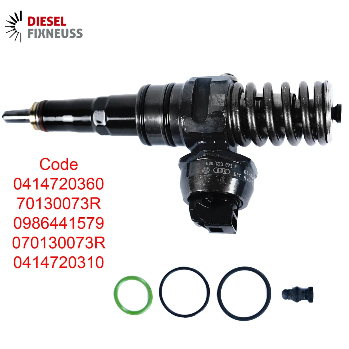 5x Bosch Injektor Pumpedüse Element Einspritzdüse 0414720310 VW T5 2.5TDI