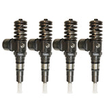 4x VW 2.0 Tdi 103KW Bkd Blb Lpp Bmm Pompe Buse Élément 03G130073G Remis à Neuf