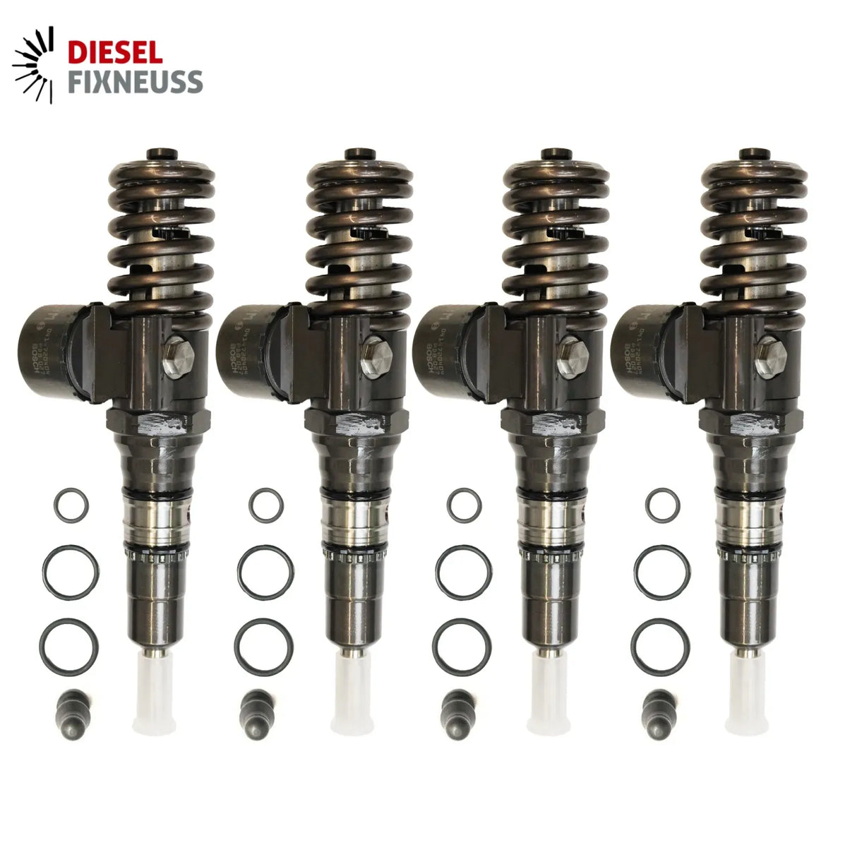 4x VW 2.0 Tdi 103KW Bkd Blb Lpp Bmm Pompe Buse Élément 03G130073G Remis à Neuf