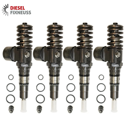 4x VW 2.0 Tdi 103KW Bkd Blb Lpp Bmm Pompe Buse Élément 03G130073G Remis à Neuf
