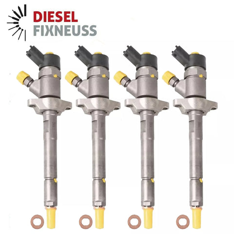 4x EINSPRITZDÜSE Peugeot 406 607 807 Citroen C5 2.2 HDI Injector 0445110036