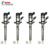 4x Einspritzdüse Injektor Injector Renault Espace 2.2 dCi 0445110038 8200010074