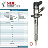Einspritzdüse Injektor Injector Renault Espace 2.2 dCi 0445110038 8200010074