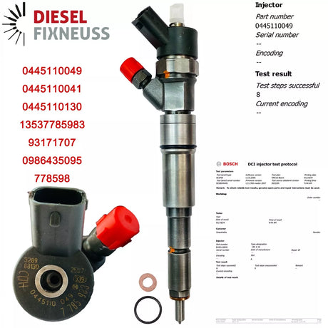 Injektor LandRover Freelander 2,0 Td4 82/80kw 0445110049 7785983