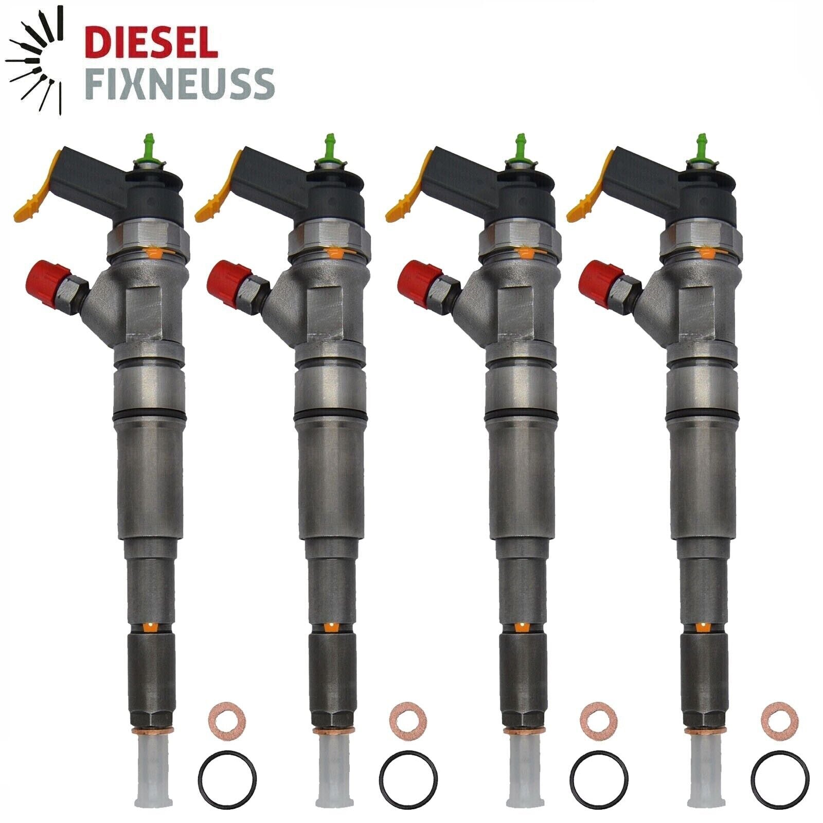 4x Einspritzdüse 0445110083 1.3 Jtd 51/55KW CDTI Opel Fiat Lancia