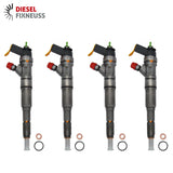 4x Einspritzdüse Injektor 0445110097 Mercedes W463 G 270 CDI 115kW/156 PS