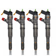 4x Injektor BOSCH 0445110111 Alfa Romeo Lancia Thesis Fiat Stilo 55192489