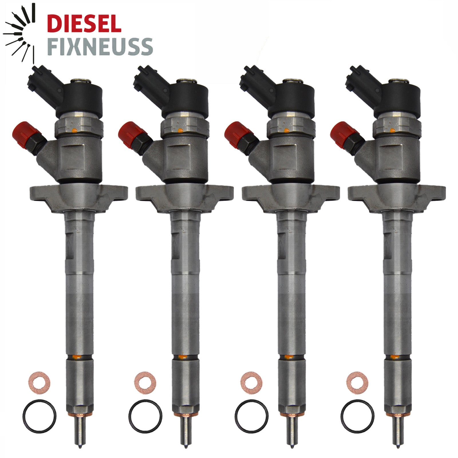 4x 0445110239 Injecteur Bosch Diesel CITROËN C3 C4 BERLINGO 1.6 HDi 0986435122