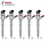 5x 0445110298 Einspritzdüse Injektor Volvo 2.4 D S80 XC60 XC70 0986435195