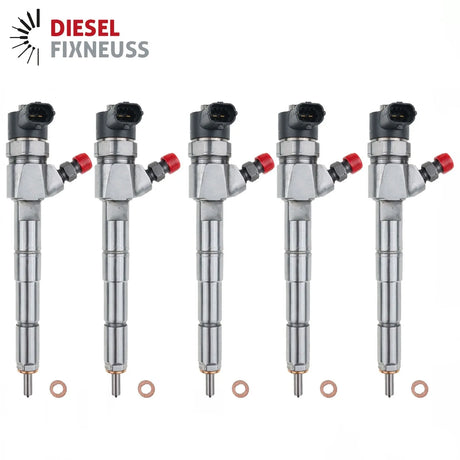 5x 0445110298 Einspritzdüse Injektor Volvo 2.4 D S80 XC60 XC70 0986435195