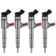 4x PEUGEOT 206 207 Citroen FORD 1.4 HDi TDCi Injektor 0445110339 9687068980
