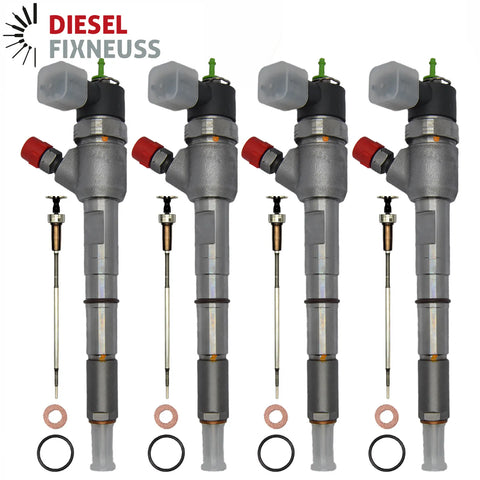 4x Injektor Bosch Fiat 1.3 D Mj Ford 1.3 Tdci Suzuki 1.3 Ddis 0445110351