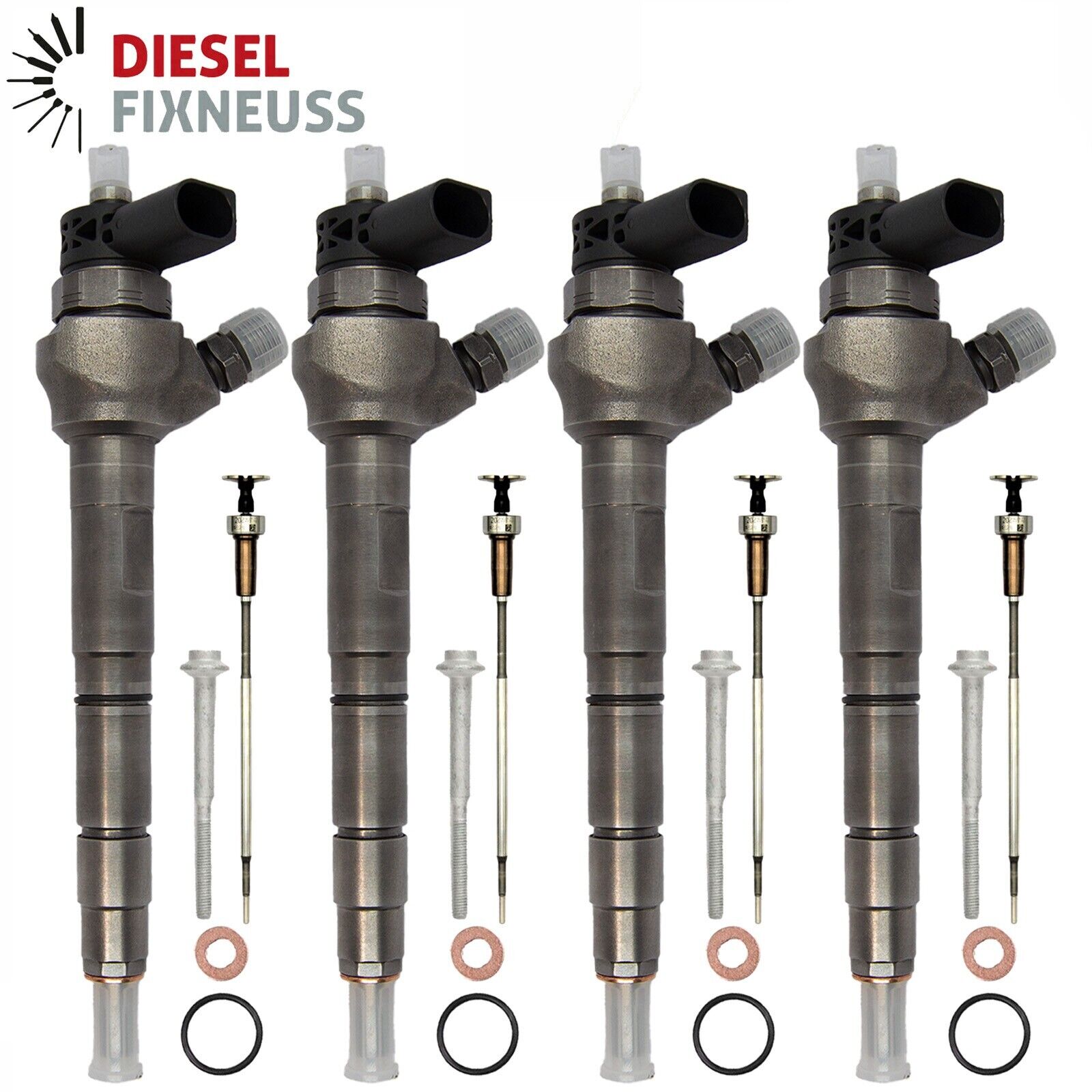 4X Injecteur 2.0 Tdi Audi VW 0445110369 Cff Cfh Cfg 03L130277J