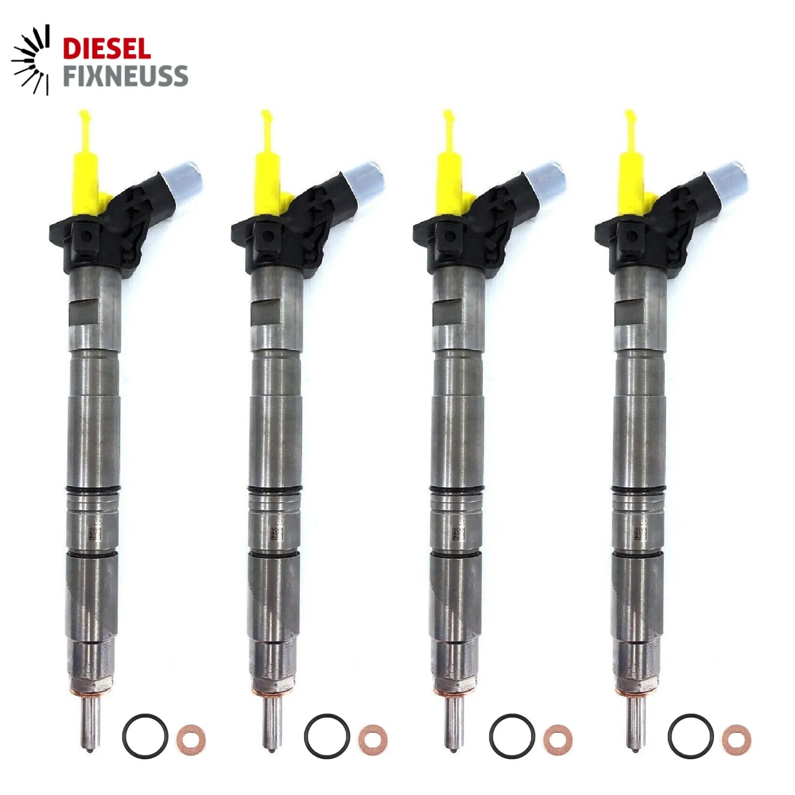 4x Einspritzdüse 0445115007 0445115022 0986435390 M9R 2.0 DCI Opel Renault Trafic