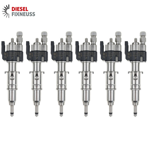 6x Einspritzdüse Einspritzventil 13537585261 13537565138-07 BMW Benzin