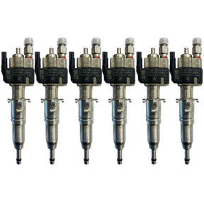 6x Fuel Injector BMW 1/3/5 Series | Part No: 13537589048/13537565138-05 Benzin | Compatible with N45/N43/N53 Engines | Includes Copper Ring, O-Ring, Test Report | 1-Year Unlimited Mileage Warranty