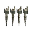 4x Fuel Injector BMW 1/3/5 Series | Part No: 13537589048-05/13537565138 Benzin | Compatible with N45/N43/N53 Engines | Includes Copper Ring, O-Ring, Test Report | 1-Year Unlimited Mileage Warranty