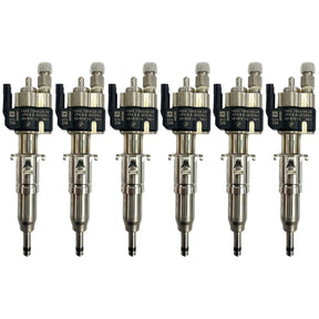 6x Fuel Injector BMW 1/3/5 Series | Part No: 13537589048-06/13537565138 Benzin | Compatible with N45/N43/N53 Engines | Includes Copper Ring, O-Ring, Test Report | 1-Year Unlimited Mileage Warranty