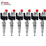 6x Einspritzdüse Einspritzventil VDO 13537585261-05 13537589048 N43 N53 BMW Benzin