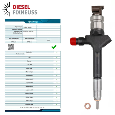 Denso Injektor Einspritzdüse Toyota COROLLA VERSO 2.2D-4D DCRI107640 23670-0R020