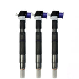 Set of 3 brand-new original DELPHI diesel injectors, compatible with Hyundai and Kia 1.1 & 1.4 CRDi Euro 5 engines (2010–2019)