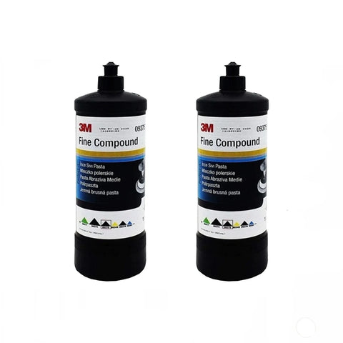 3M 09375 is a fine abrasive paste used to remove fine scratches, blend paint lines, and eliminate light oxidation or wash damage on repair or original automotive paint, recommended for use with electric or pneumatic polishers for a high-gloss finish; it has quick cutting action, is easy to wash off, and requires careful handling due to health and environmental hazards