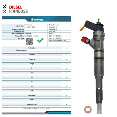 Injecteur Mercedes CDI Classe C E W203 S203 W210 S210 0445110121