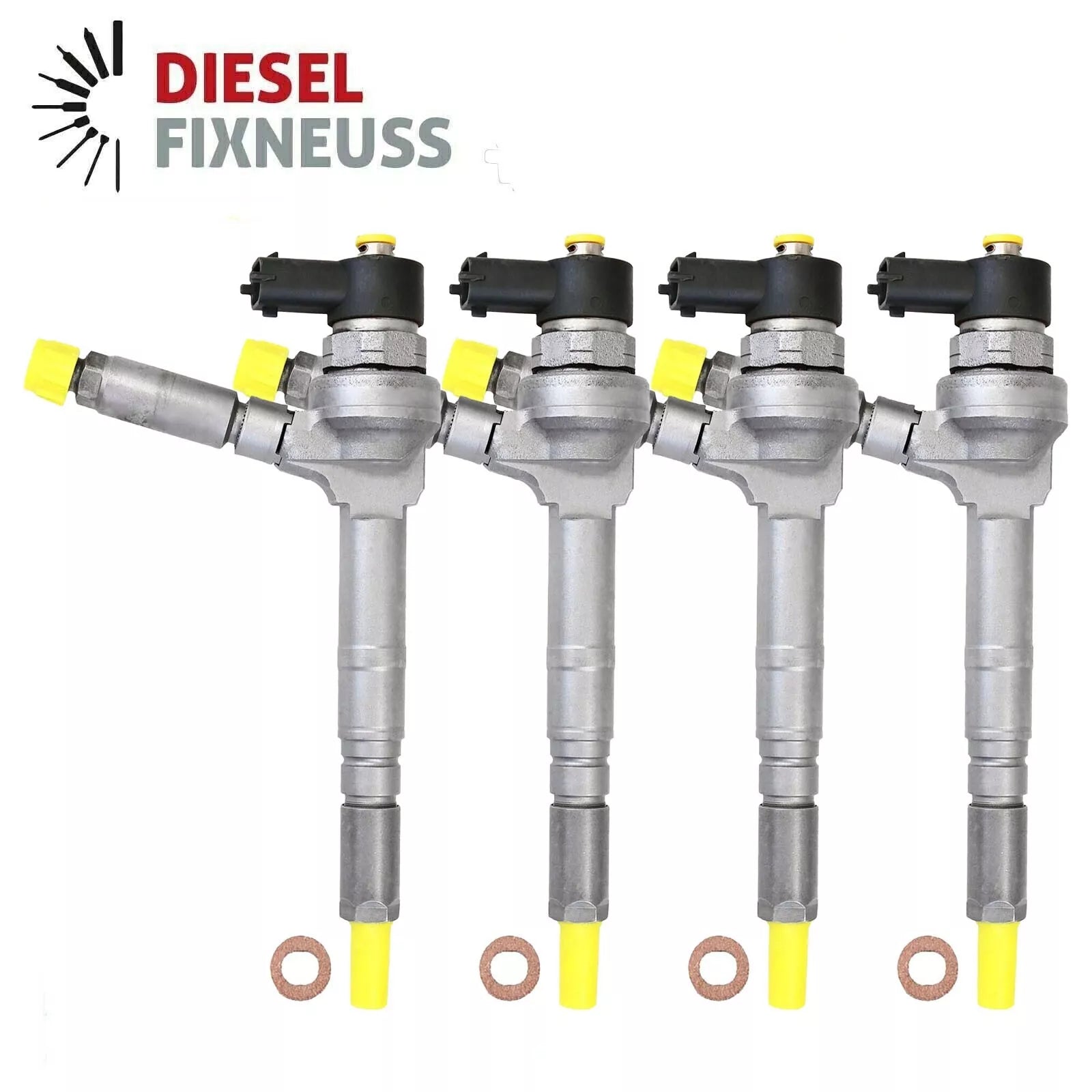 4x EINSPRITZDÜSE 0445110175 0986435089 Injektor Opel Astra H 1,7 CDTI Z17DTH