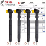 4x Einspritzdüse Injektor OPEL ANTARA 2,2 CDTI CHEVROLET CAPTIVA 28264952