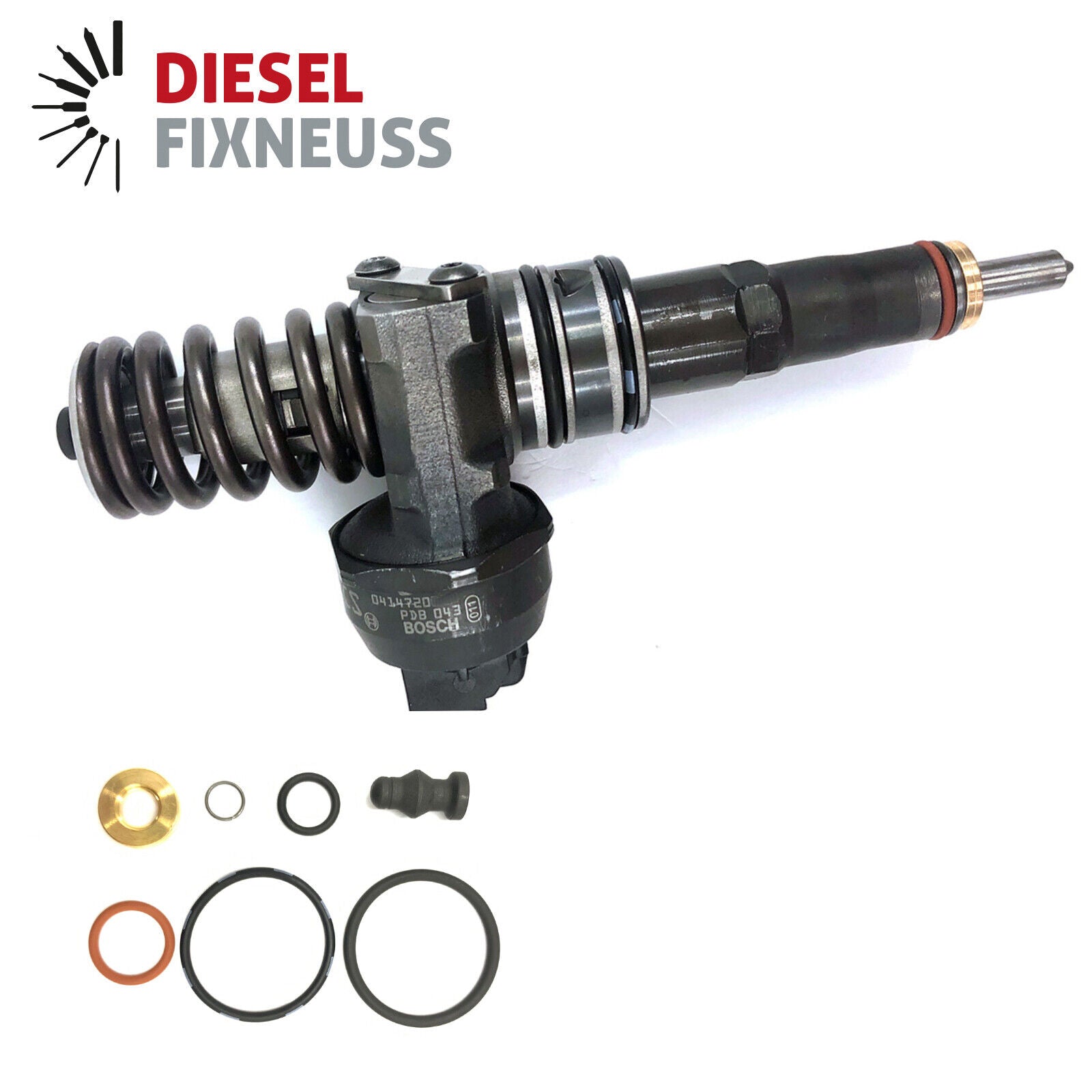 4x Injektor Pumpe Düse Einheit PDE VAG 1,9TDi BLS BSU 038130073BN 0414720313