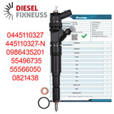 Injektor Einspritzdüse Opel Astra Insignia Zafira 2.0 CDTI Bosch 0445110327 