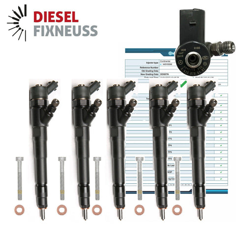 5x Einspritzdüse Injektor Injector Mercedes W210 E320 S320 CDI 145kW 197PS