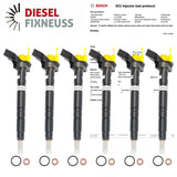 6 x Einspritzdüse Injektor Audi A4 A5 A6 Q5 2,7 3,0 TDI 059130277BE 059130277AR