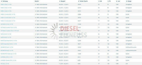 Einspritzdüse 03L130277B Siemens Audi Seat VW Motor CAYA 1,6 TDI CONTINENTAL