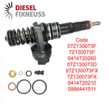 BOSCH Pumpe-Düse-Einheit - VW T5 - Tourareg 2.5 TDI - 0414720210 Injektor