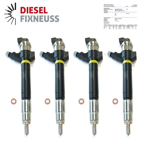 4 EINSPRITZDÜSE Injecteur Denso Ford Transit 2.2 TDCI Peugeot Boxer 6C1Q 9K546