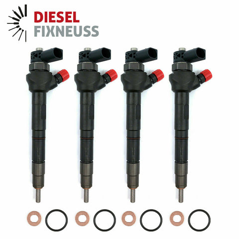 4x Einspritzdüse Injektor für Renault, Nissan, Dacia 1.5 dCi 0445110485