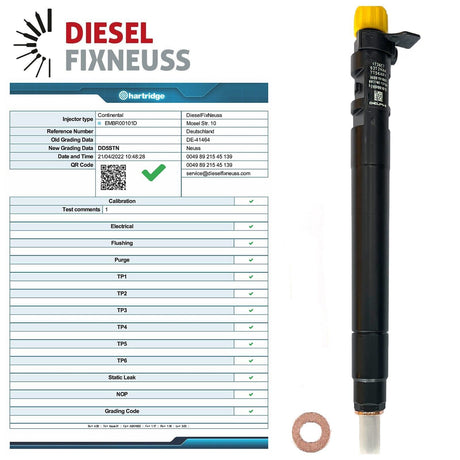 4xEinspritzdüse Injektor Ford Fiat Peugeot Citroen 2,0 TDCI HDI D Multijet