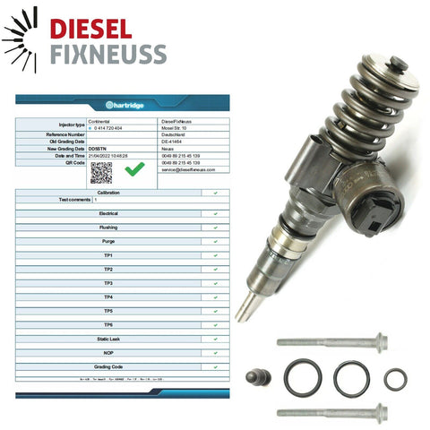 Diesel Injecteur VW 03G130073G 0414720404 Audi Seat TDI 2,0 140 CH Skoda