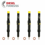 4x Einspritzdüse INJECTOR FORD MONDEO 2.0 TDCI JAGUAR XTYPE 2.0D 3S7Q-9K546-BB