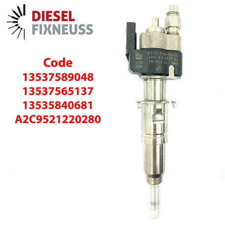 6x Einspritzventil für BMW 1er 3er 5er E87 E60 E90 13537589048 13537565138-05